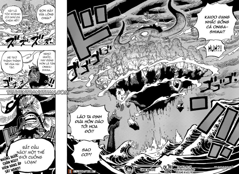One Piece Chapter 997 - Trang 2