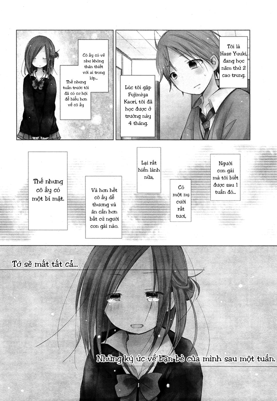 One Week Friends Chapter 1 - Trang 2