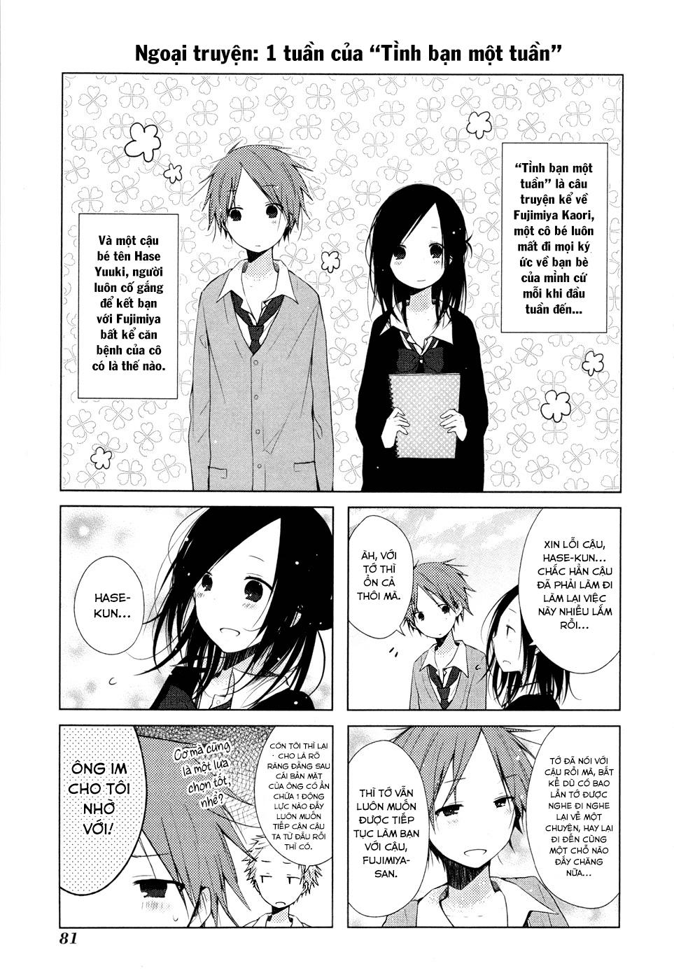 One Week Friends Chapter 6.5 - Trang 2