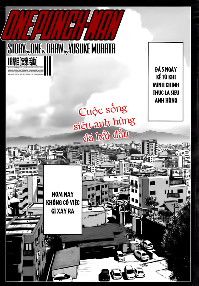 One-Punch Man Chapter 19 - Trang 2
