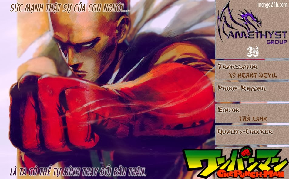 One-Punch Man Chapter 36 - Trang 2