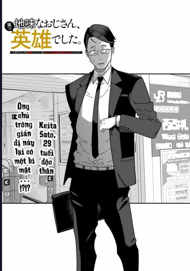 Ông Chú Tầm Thường Để Lộ Là Thân Phận Anh Hùng Chapter 2 - Trang 2