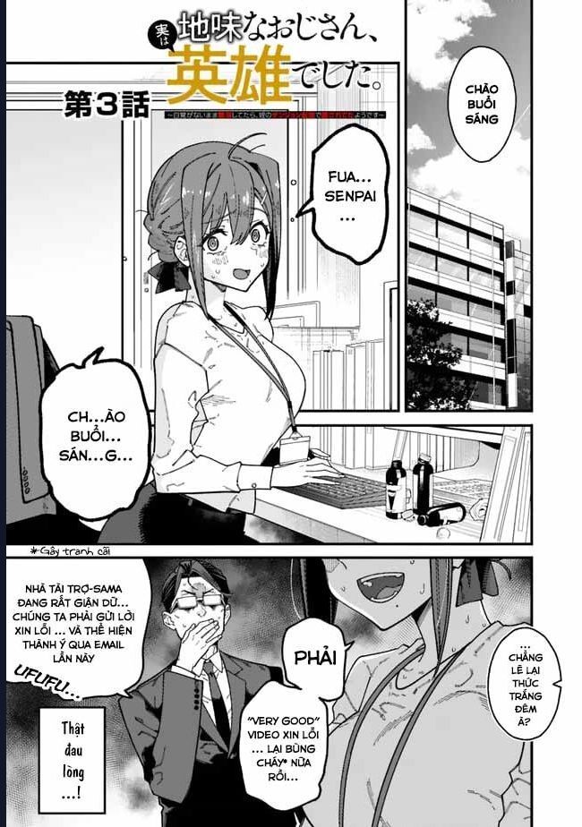 Ông Chú Tầm Thường Để Lộ Là Thân Phận Anh Hùng Chapter 3 - Trang 2