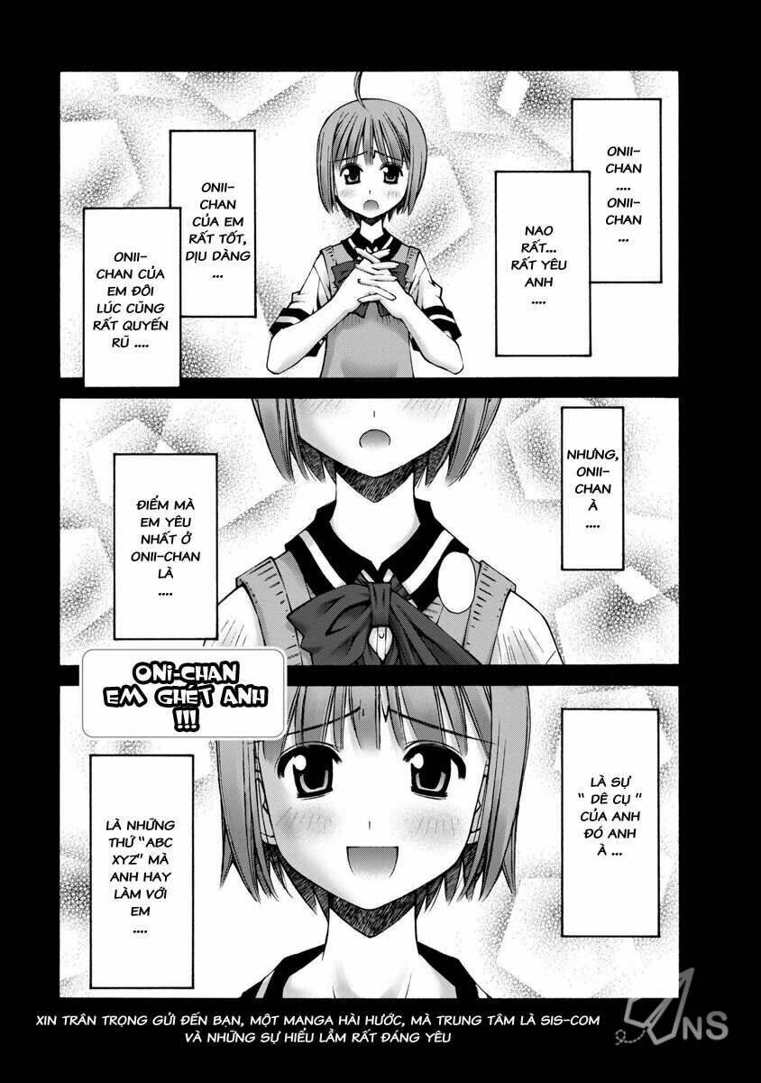 Oniichan No Koto Nanka Zenzen Suki Ja Nai N Da Kara Ne!! Chapter 1 - Trang 2