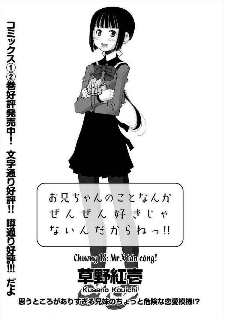 Oniichan No Koto Nanka Zenzen Suki Ja Nai N Da Kara Ne!! Chapter 18 - Trang 2