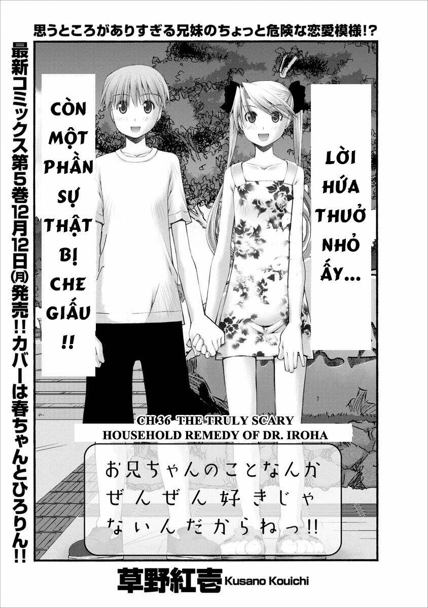 Oniichan No Koto Nanka Zenzen Suki Ja Nai N Da Kara Ne!! Chapter 36 - Trang 2