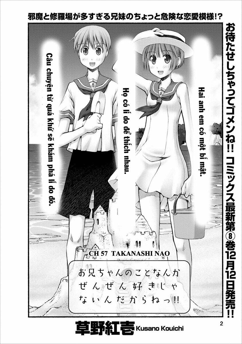 Oniichan No Koto Nanka Zenzen Suki Ja Nai N Da Kara Ne!! Chapter 57 - Trang 2