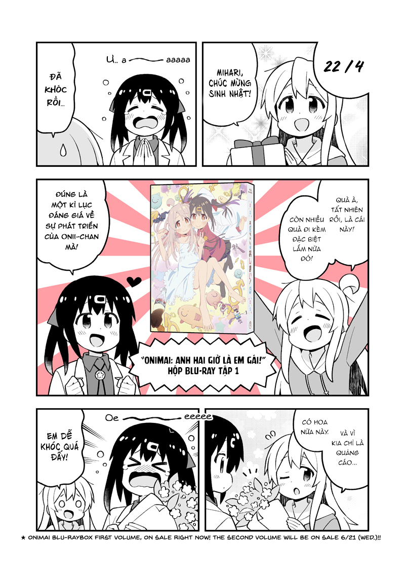 Onii-Chan Wa Oshima! Chapter 74.99 - Trang 2