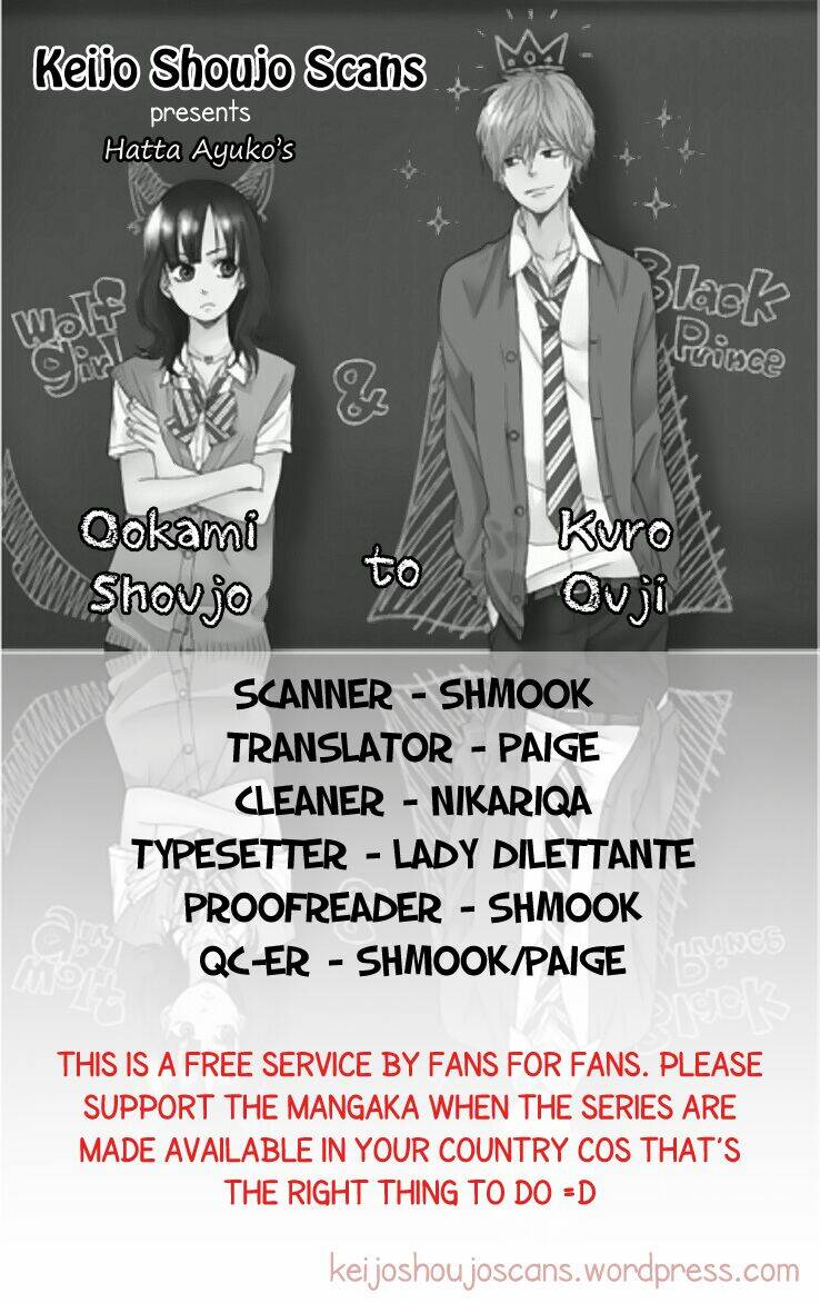 Okami Shoujo To Kuro Ouji Chapter 1 - Trang 2