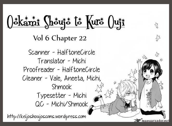 Okami Shoujo To Kuro Ouji Chapter 22 - Trang 2