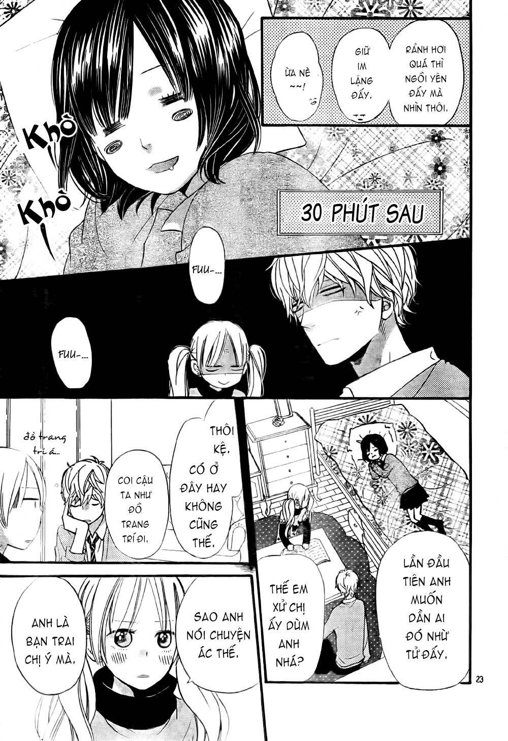 Okami Shoujo To Kuro Ouji Chapter 25 - Trang 2