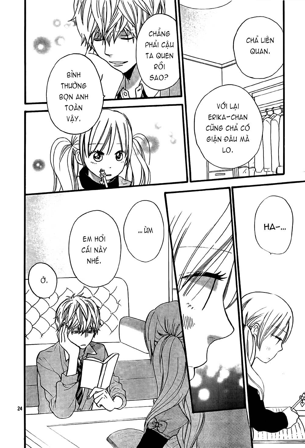 Okami Shoujo To Kuro Ouji Chapter 25 - Trang 2