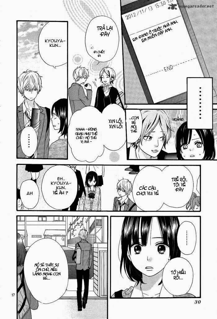 Okami Shoujo To Kuro Ouji Chapter 27 - Trang 2