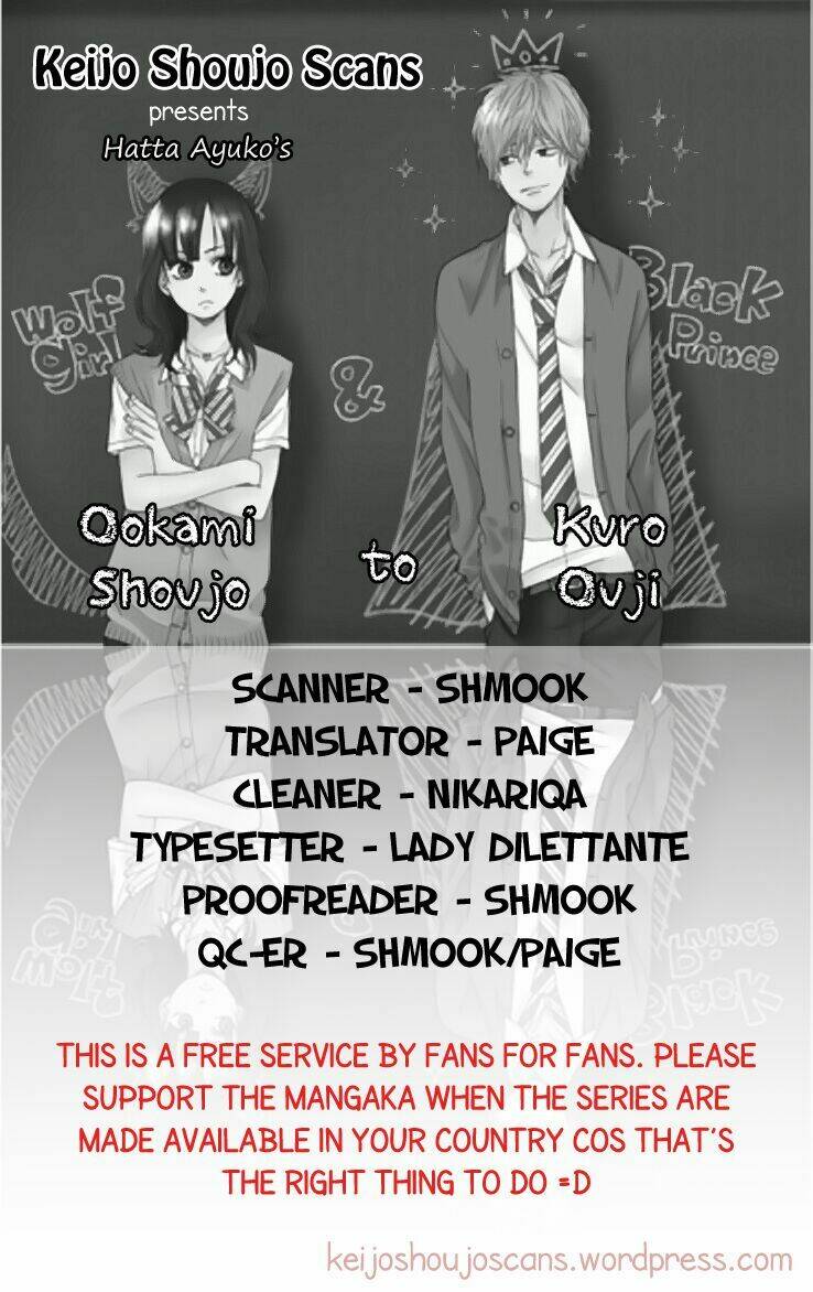 Okami Shoujo To Kuro Ouji Chapter 4 - Trang 2