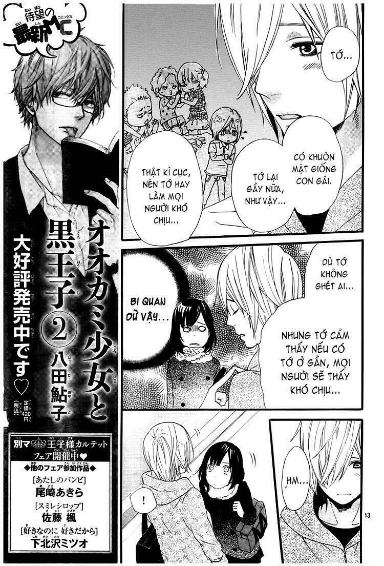 Okami Shoujo To Kuro Ouji Chapter 9 - Trang 2