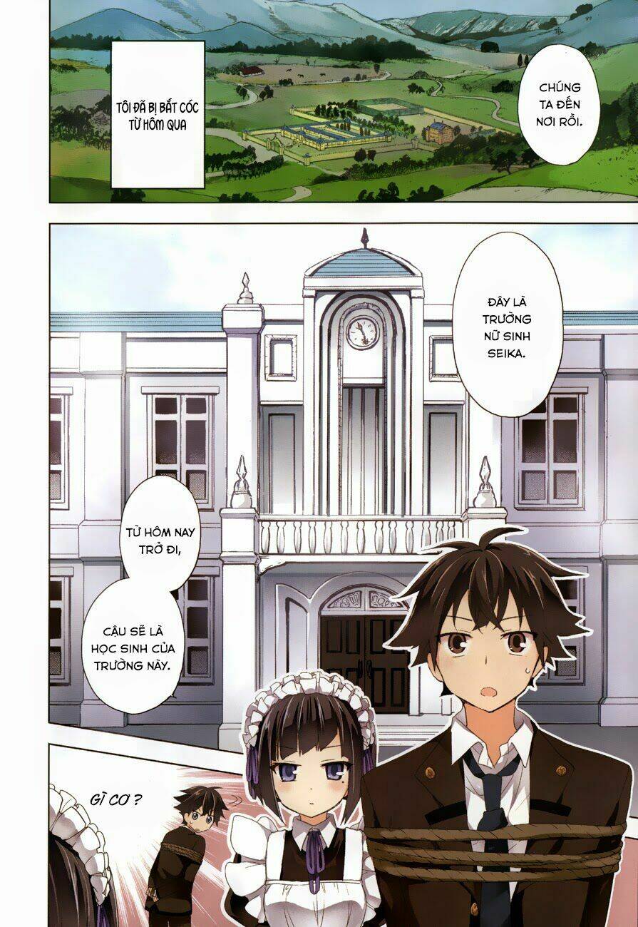 Ore Ga Ojou-Sama Gakkou Ni “Shomin Sample” Toshite Rachirareta Ken Chapter 1 - Trang 2