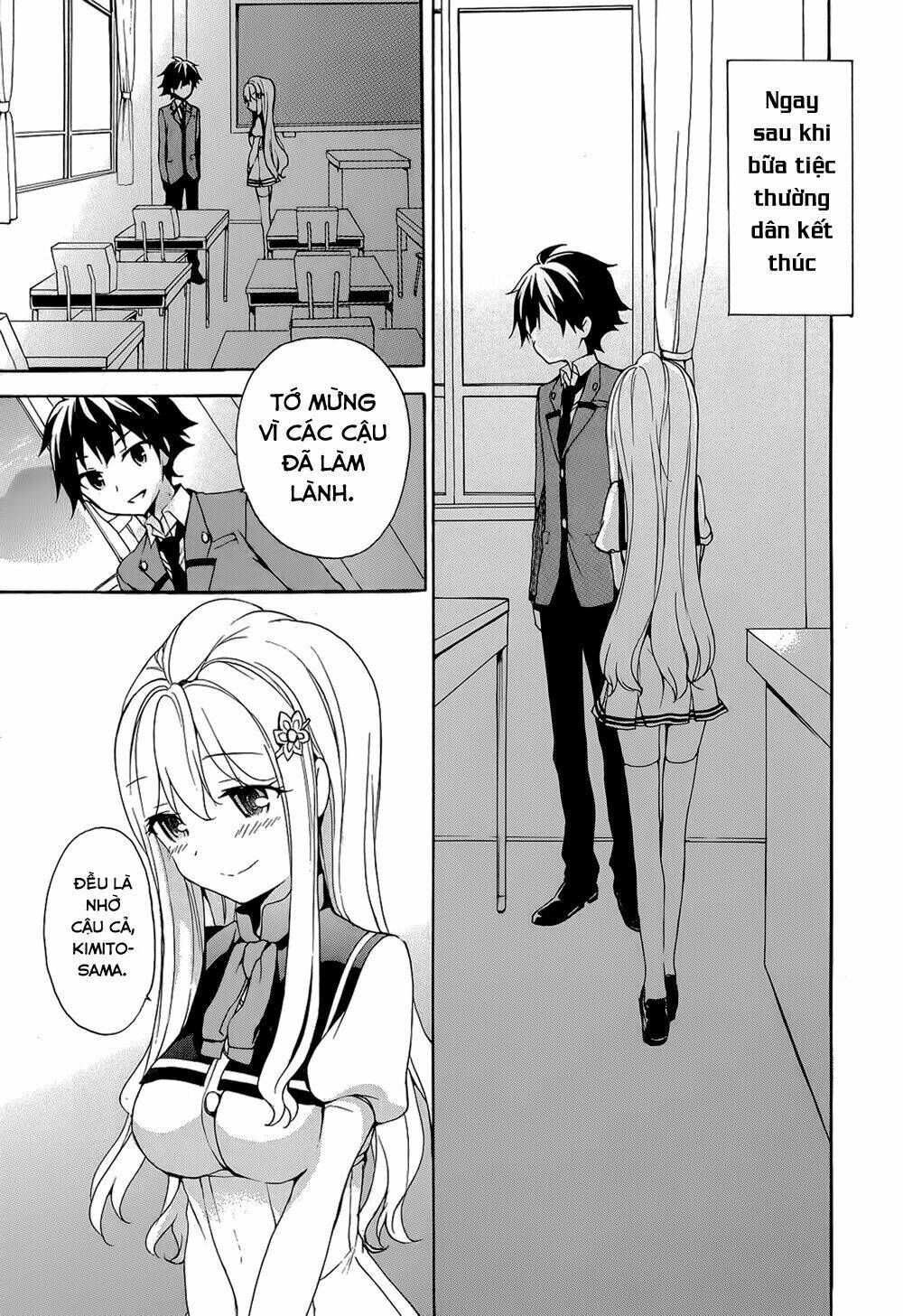Ore Ga Ojou-Sama Gakkou Ni “Shomin Sample” Toshite Rachirareta Ken Chapter 10 - Trang 2