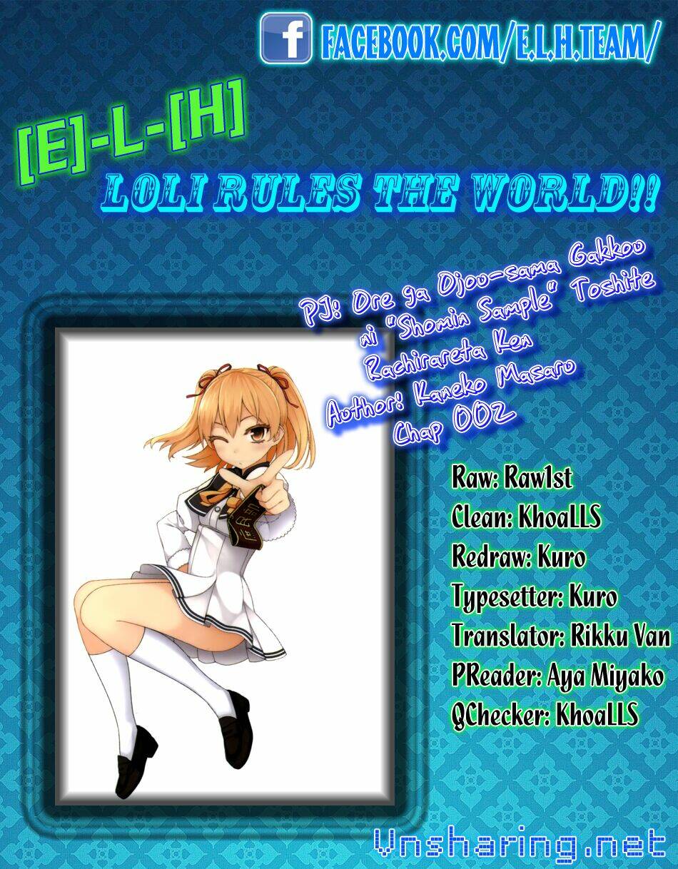 Ore Ga Ojou-Sama Gakkou Ni “Shomin Sample” Toshite Rachirareta Ken Chapter 2 - Trang 2