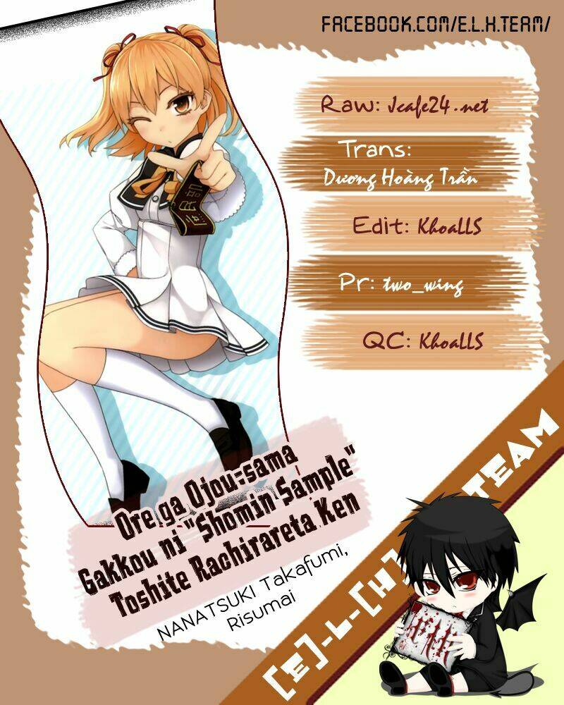 Ore Ga Ojou-Sama Gakkou Ni “Shomin Sample” Toshite Rachirareta Ken Chapter 21 - Trang 2