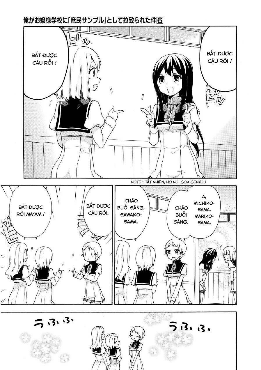 Ore Ga Ojou-Sama Gakkou Ni “Shomin Sample” Toshite Rachirareta Ken Chapter 28.5 - Trang 2