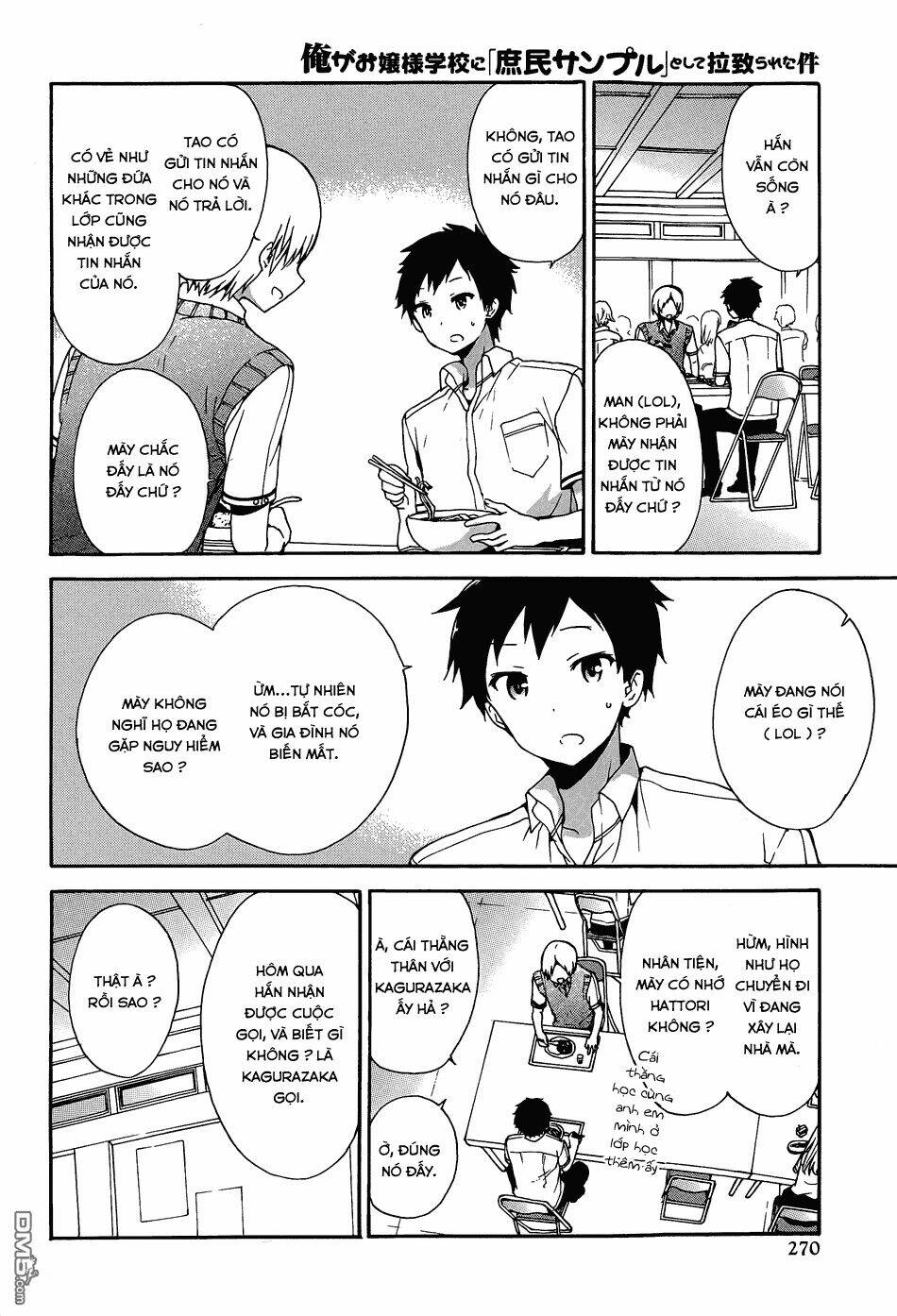 Ore Ga Ojou-Sama Gakkou Ni “Shomin Sample” Toshite Rachirareta Ken Chapter 37 - Trang 2