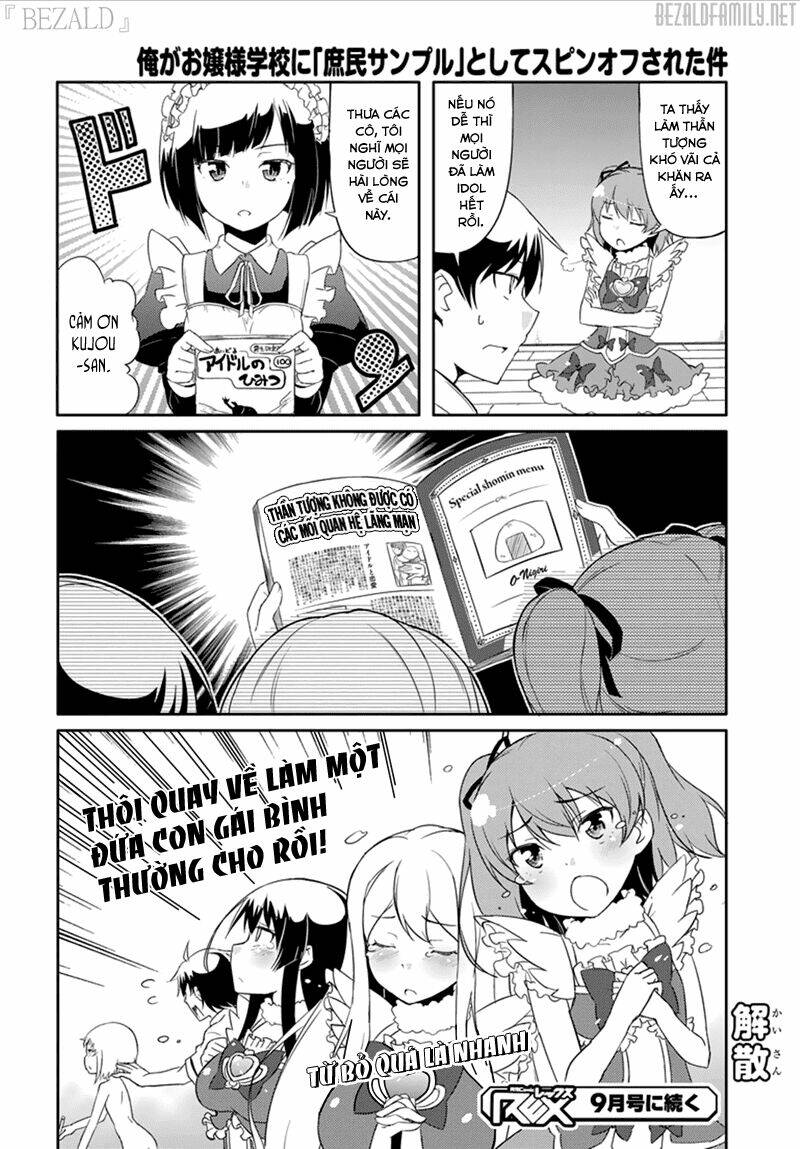 Ore Ga Ojou-Sama Gakkou Ni “Shomin Sample” Toshite Rachirareta Ken Chapter 43.5 - Trang 2