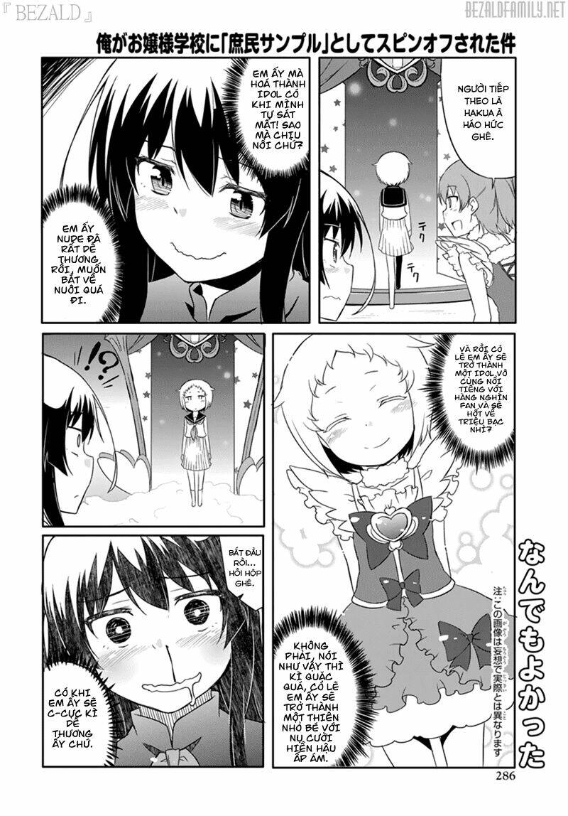 Ore Ga Ojou-Sama Gakkou Ni “Shomin Sample” Toshite Rachirareta Ken Chapter 43.5 - Trang 2