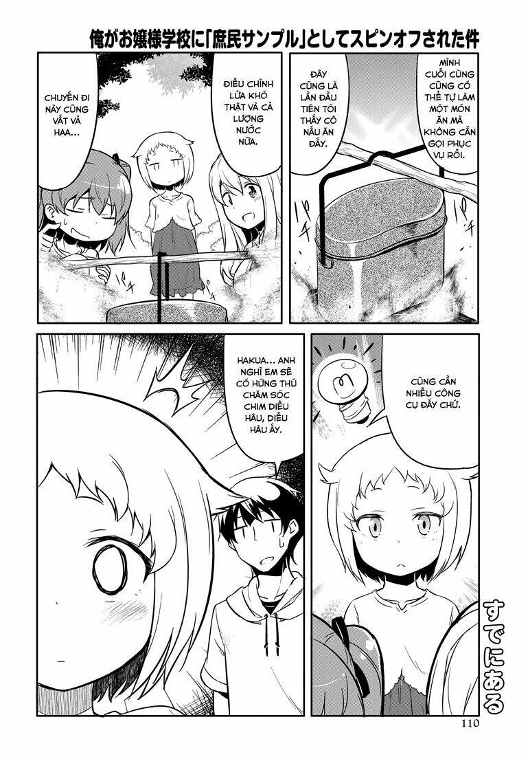 Ore Ga Ojou-Sama Gakkou Ni “Shomin Sample” Toshite Rachirareta Ken Chapter 45.5 - Trang 2