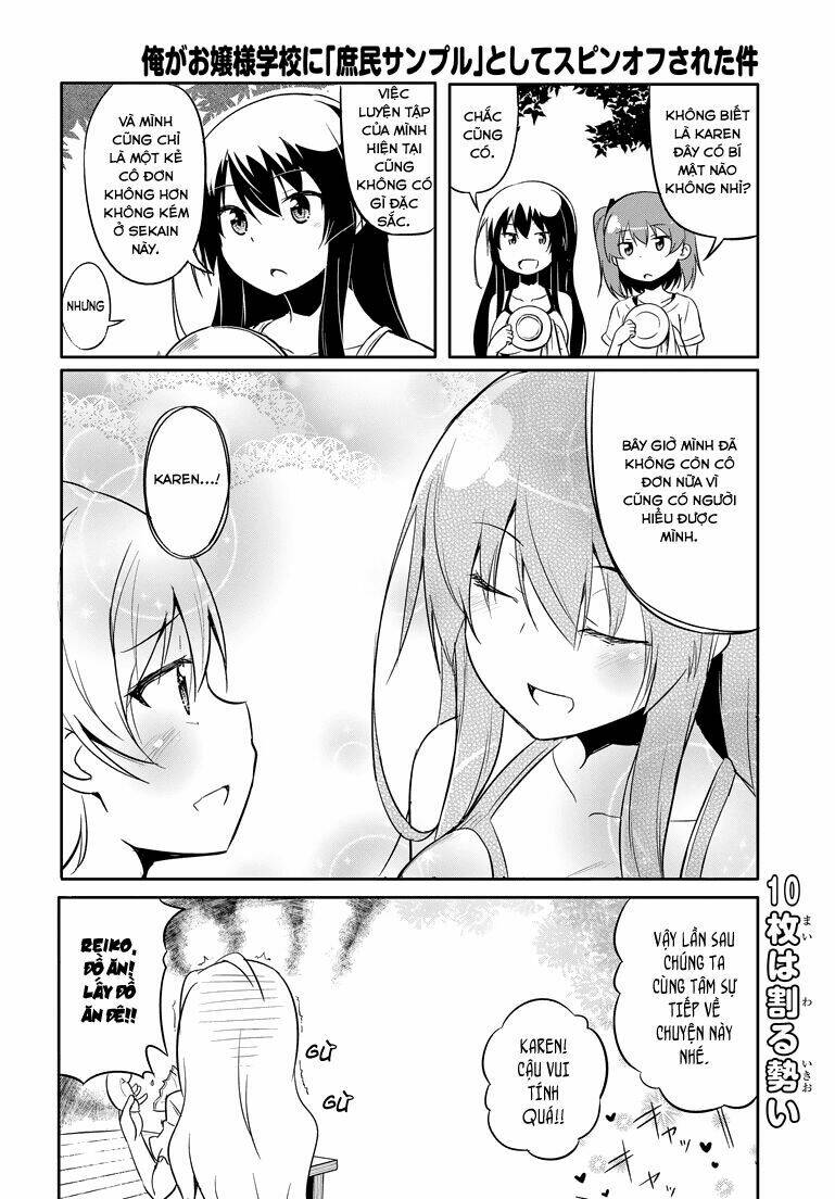 Ore Ga Ojou-Sama Gakkou Ni “Shomin Sample” Toshite Rachirareta Ken Chapter 45.5 - Trang 2