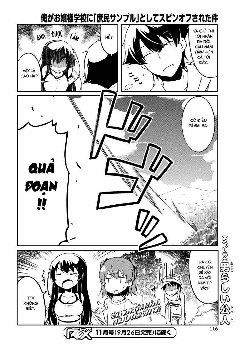 Ore Ga Ojou-Sama Gakkou Ni “Shomin Sample” Toshite Rachirareta Ken Chapter 45.5 - Trang 2