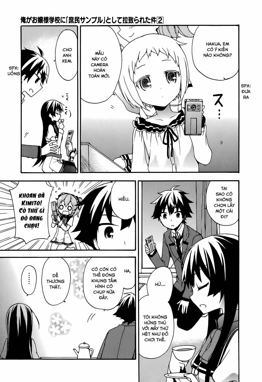 Ore Ga Ojou-Sama Gakkou Ni “Shomin Sample” Toshite Rachirareta Ken Chapter 7 - Trang 2