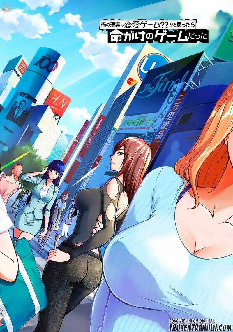 Ore No Genjitsu Wa Renai Game?? Ka To Omottara Inochigake No Game Datta Chapter 1 - Trang 2