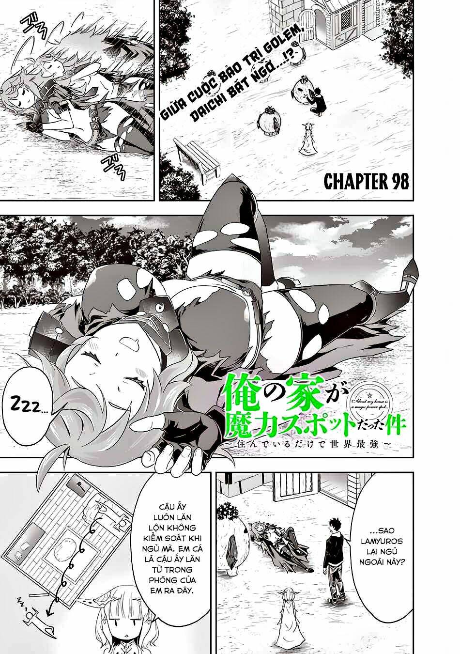 Ore No Ie Ga Maryoku Spot Datta Ken: Sundeiru Dake De Sekai Saikyou Chapter 98 - Trang 2