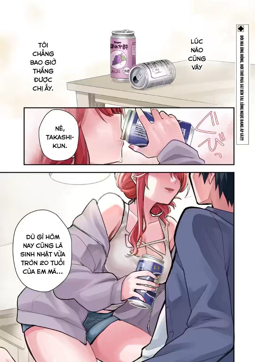 Osake To Senpai Kanojo To No Amaama Doukyo Lovecome Wa Nijuusai Ni Natte Kara Chapter 1 - Trang 2
