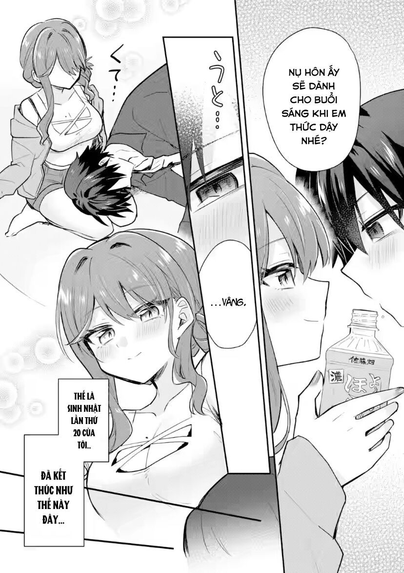 Osake To Senpai Kanojo To No Amaama Doukyo Lovecome Wa Nijuusai Ni Natte Kara Chapter 1 - Trang 2