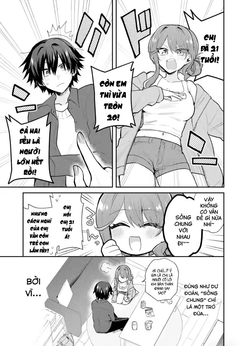 Osake To Senpai Kanojo To No Amaama Doukyo Lovecome Wa Nijuusai Ni Natte Kara Chapter 1 - Trang 2
