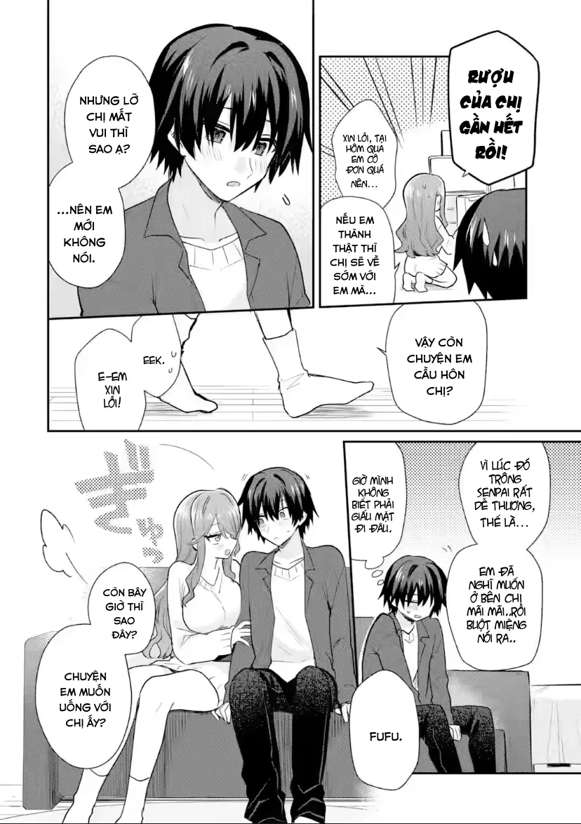 Osake To Senpai Kanojo To No Amaama Doukyo Lovecome Wa Nijuusai Ni Natte Kara Chapter 7 - Trang 2