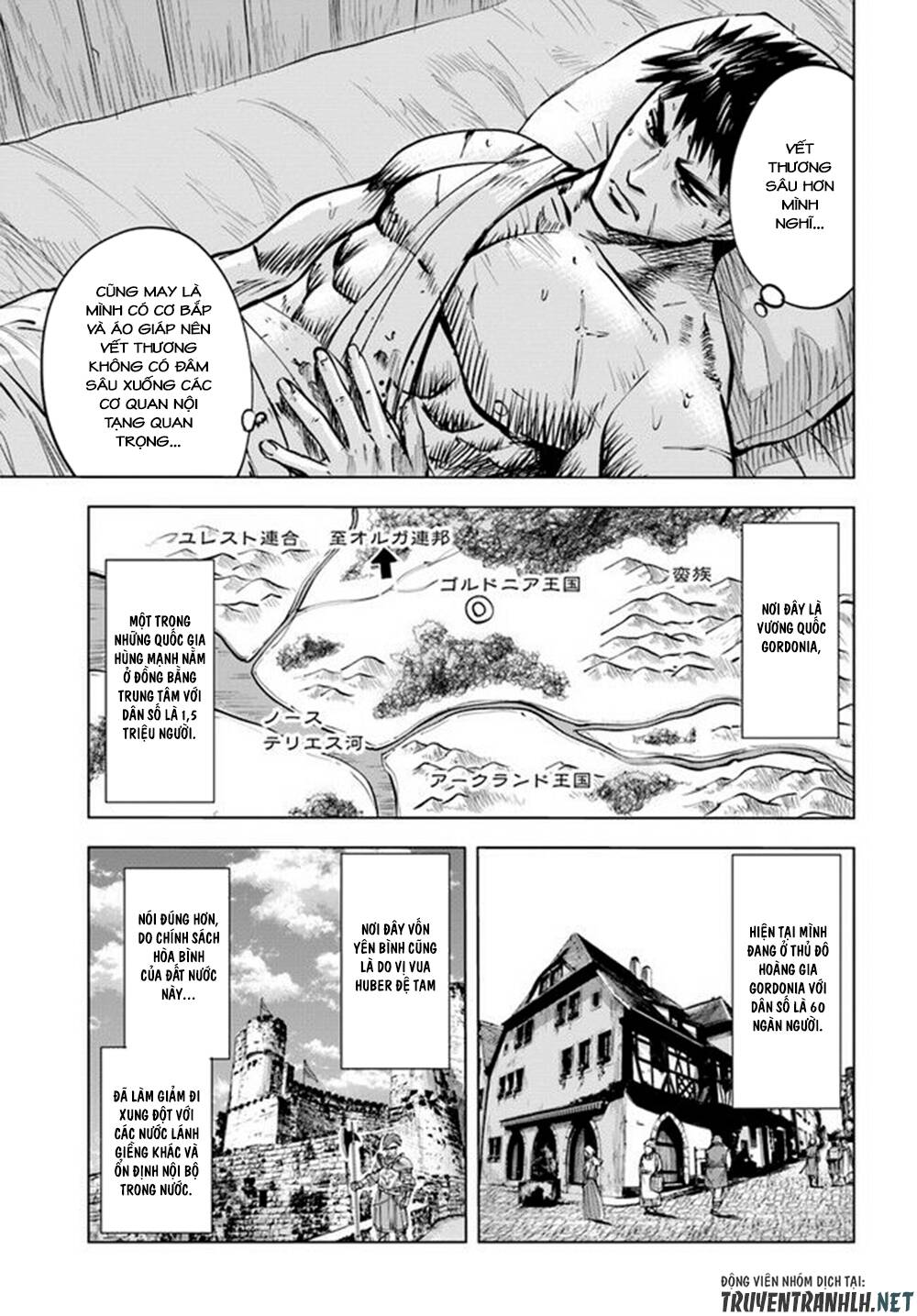 Oukoku E Tsuzuku Michi Dorei Kenshi No Nariagari Eiyūtan Chapter 13 - Trang 2