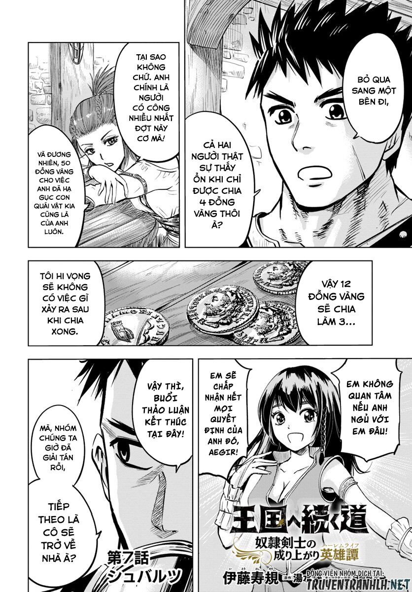 Oukoku E Tsuzuku Michi Dorei Kenshi No Nariagari Eiyūtan Chapter 7 - Trang 2