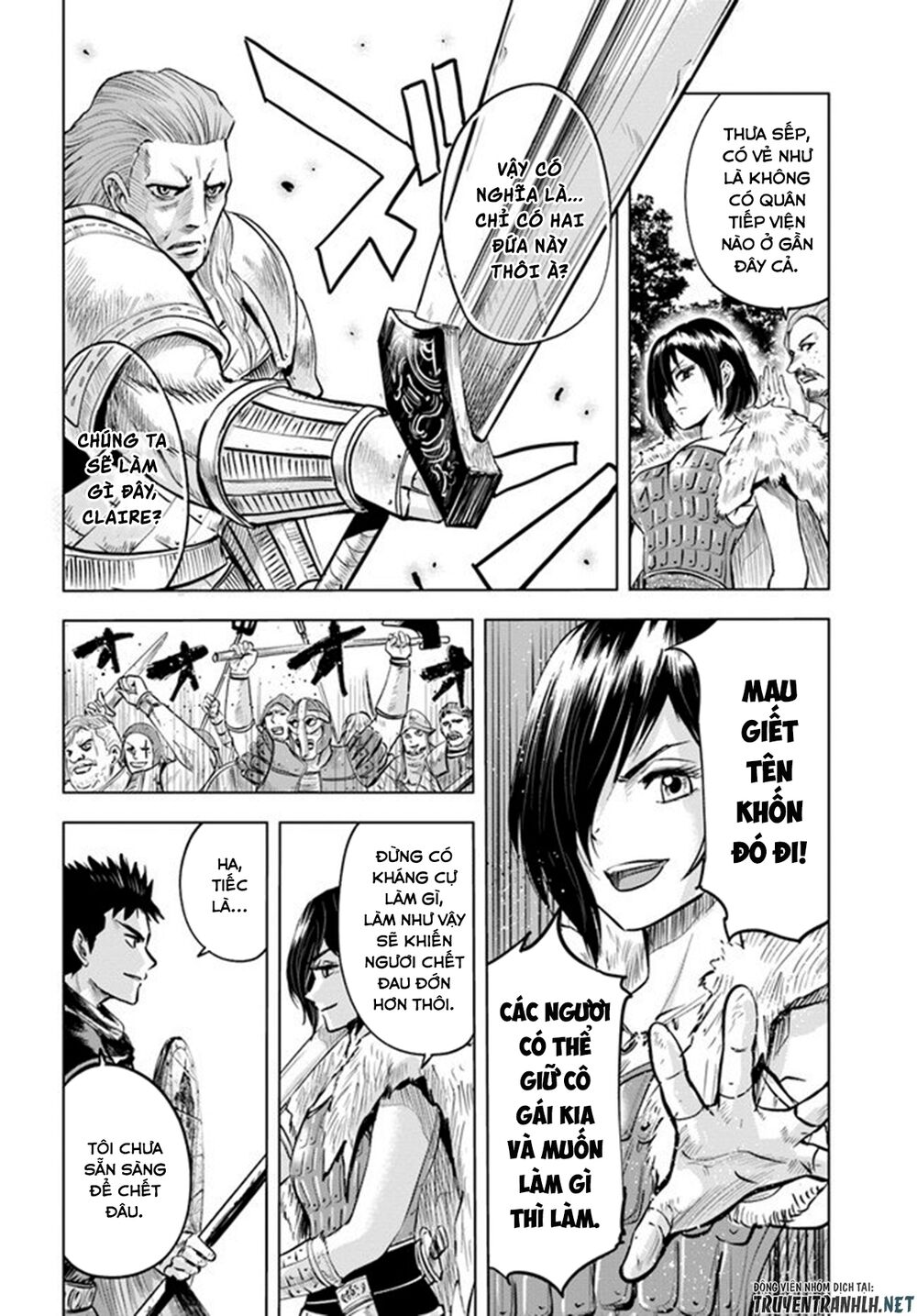 Oukoku E Tsuzuku Michi Dorei Kenshi No Nariagari Eiyūtan Chapter 9.2 - Trang 2