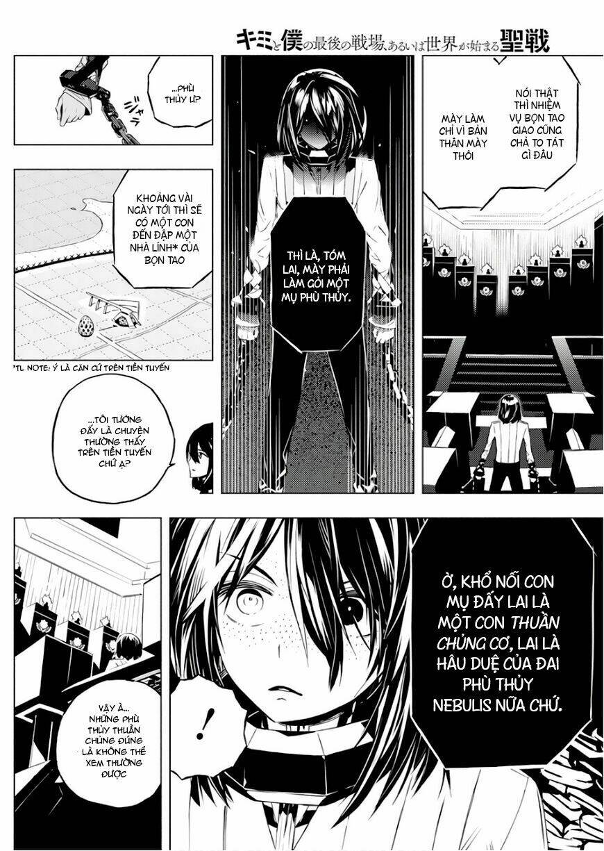 Our War That Ends The World, Or Perhaps The Crusade That Starts It Anew Chapter 1 - Trang 2