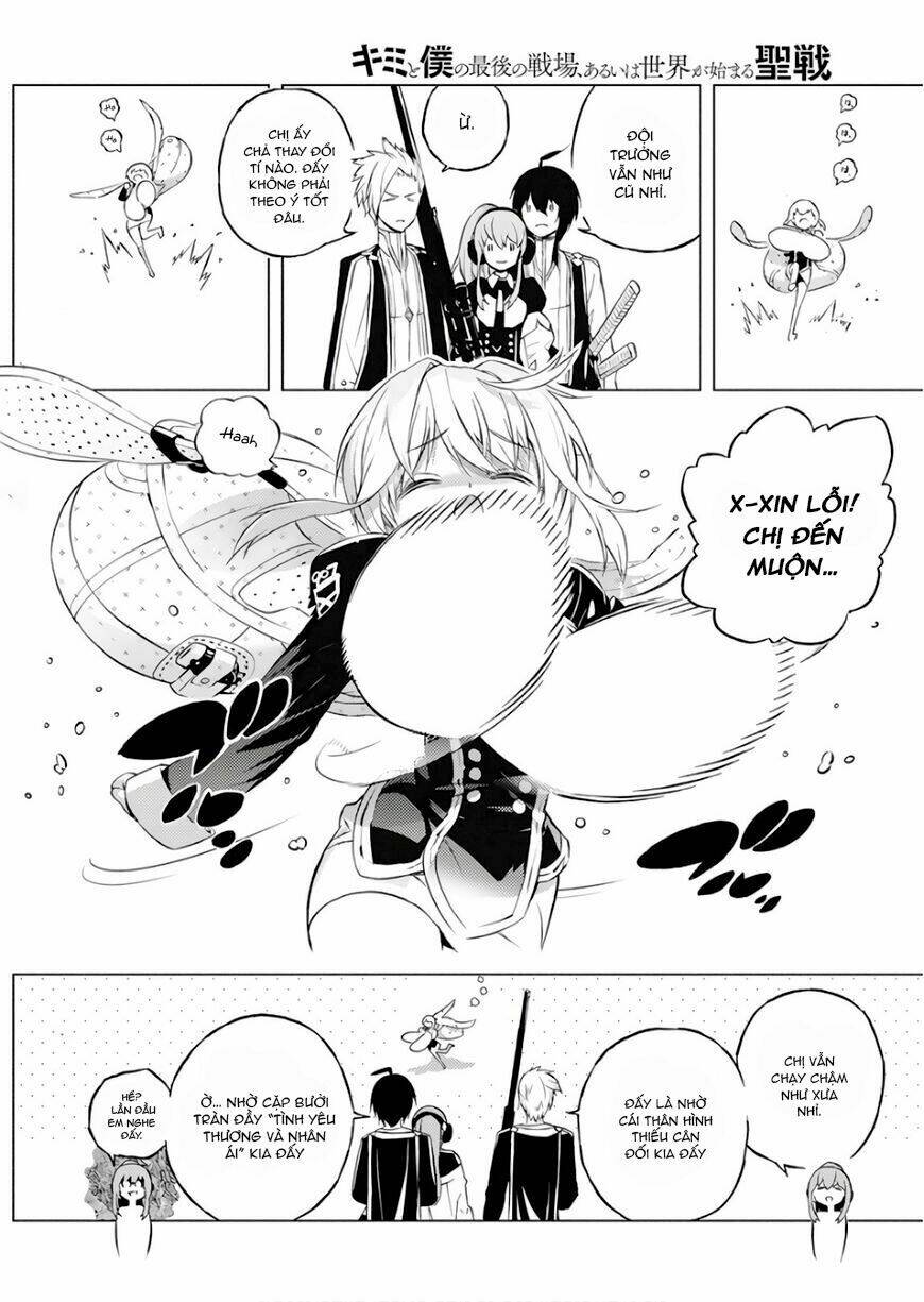 Our War That Ends The World, Or Perhaps The Crusade That Starts It Anew Chapter 1 - Trang 2