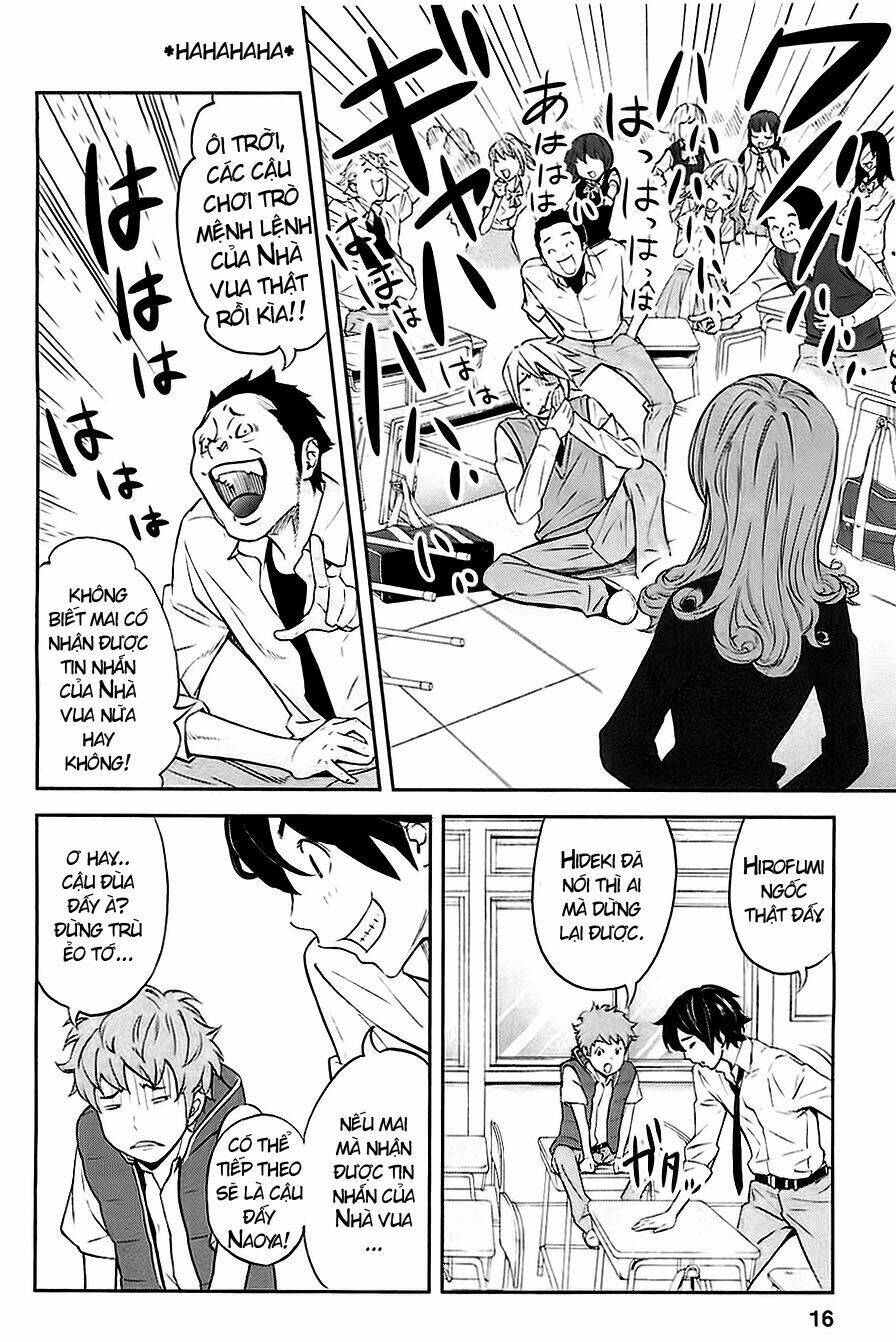 Ousama Game – Mệnh Lệnh Nhà Vua Chapter 1 - Trang 2