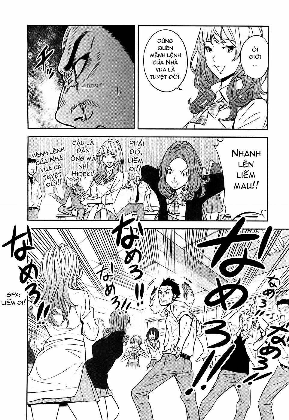 Ousama Game – Mệnh Lệnh Nhà Vua Chapter 1 - Trang 2