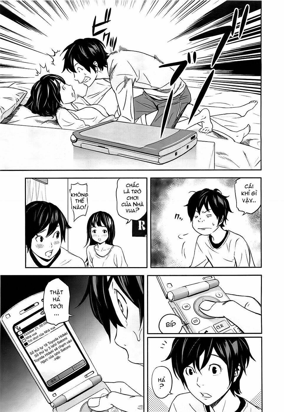 Ousama Game – Mệnh Lệnh Nhà Vua Chapter 1 - Trang 2