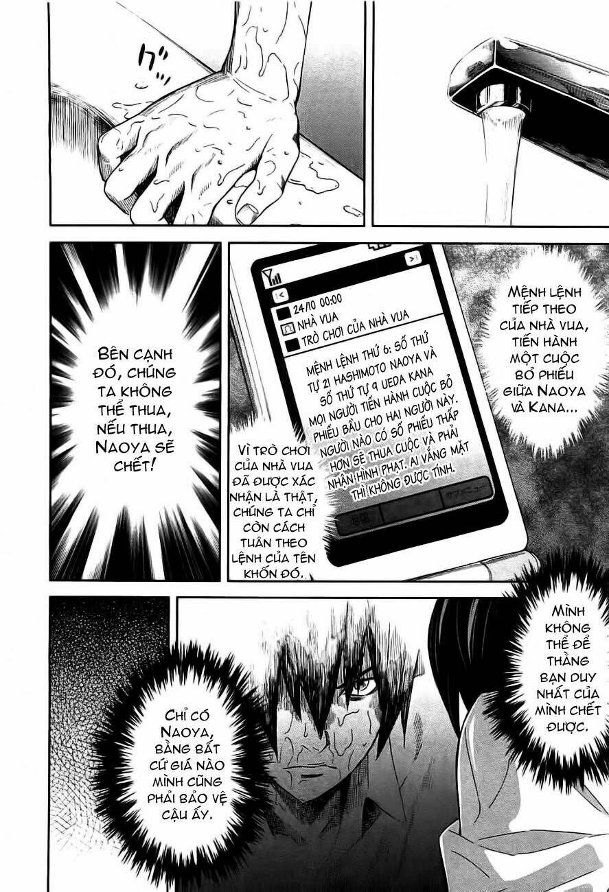 Ousama Game – Mệnh Lệnh Nhà Vua Chapter 3 - Trang 2