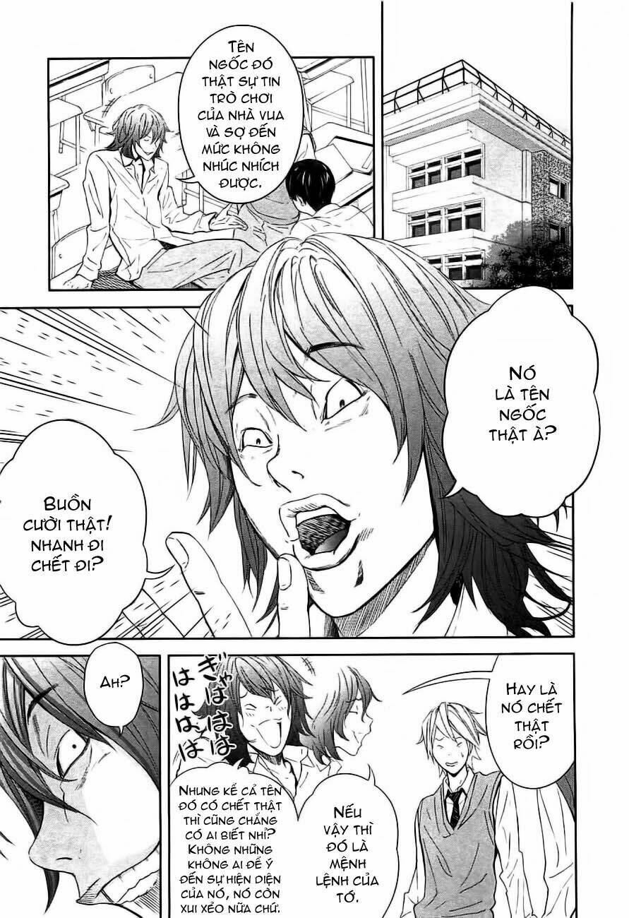 Ousama Game – Mệnh Lệnh Nhà Vua Chapter 3 - Trang 2