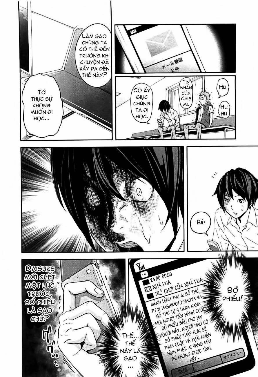 Ousama Game – Mệnh Lệnh Nhà Vua Chapter 3 - Trang 2