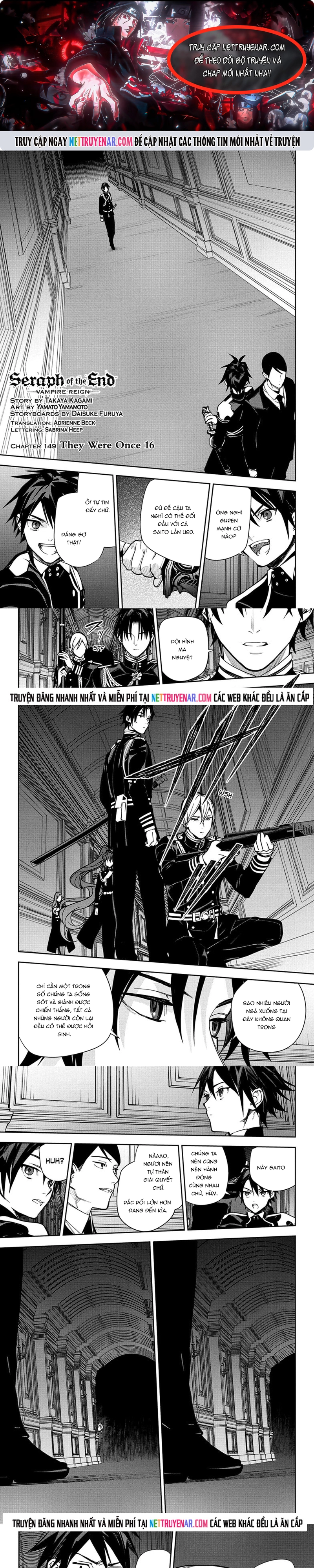 Owari No Seraph Chapter 149 - Trang 2
