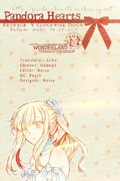Pandora Hearts Chapter 5 - Trang 2